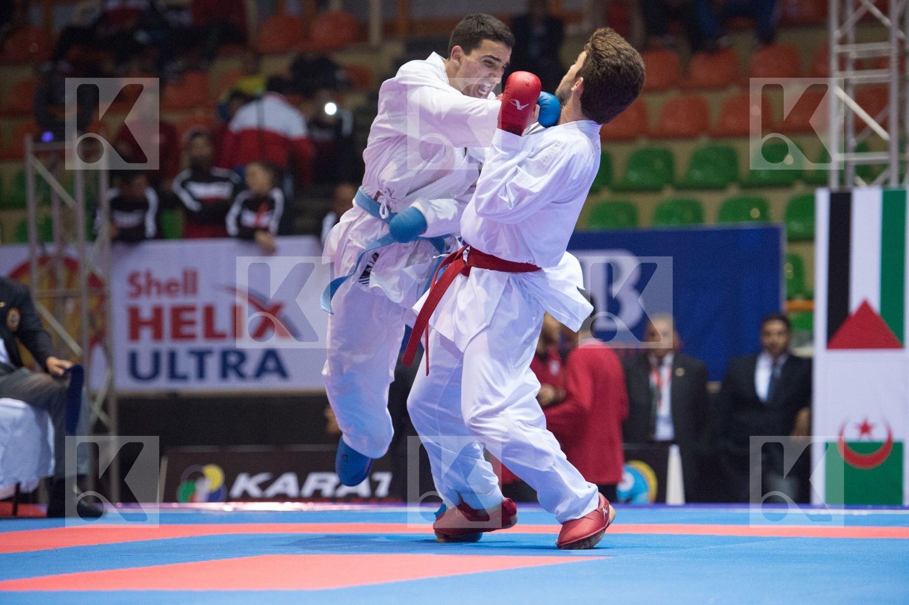 -67 kg Alnajjar Bashar Boujdi Abdelilah final Jordan kumite Moro