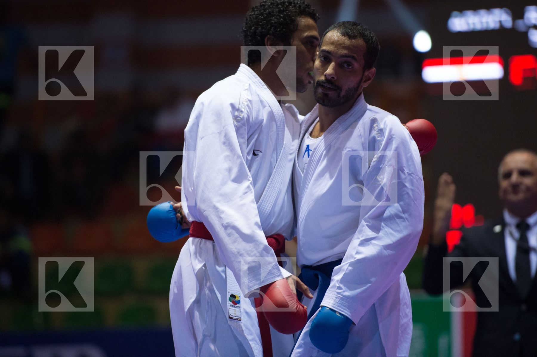 -75 kg Abdel Rahman Omar Alkhalifah Majed Egypt final kumite Sau