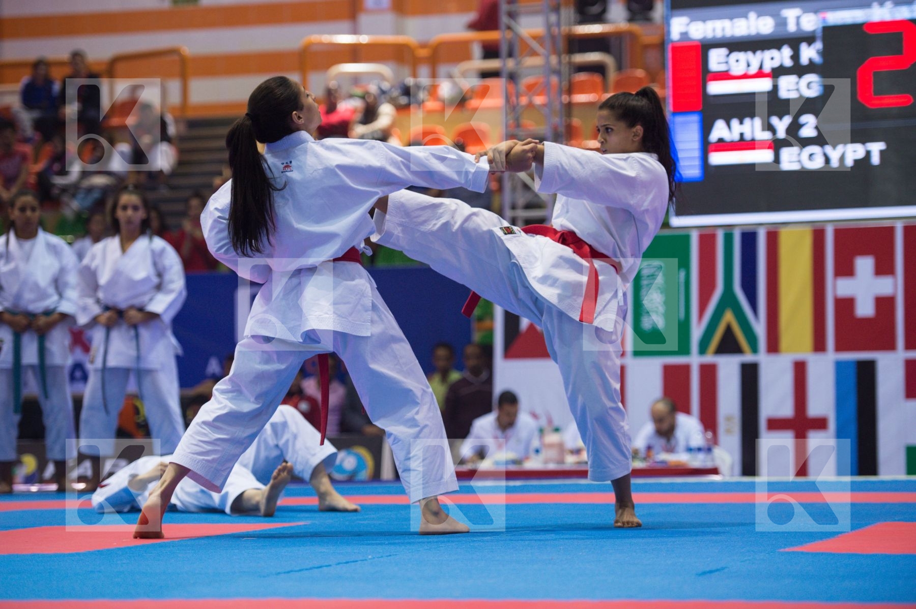 Egypt final kata team