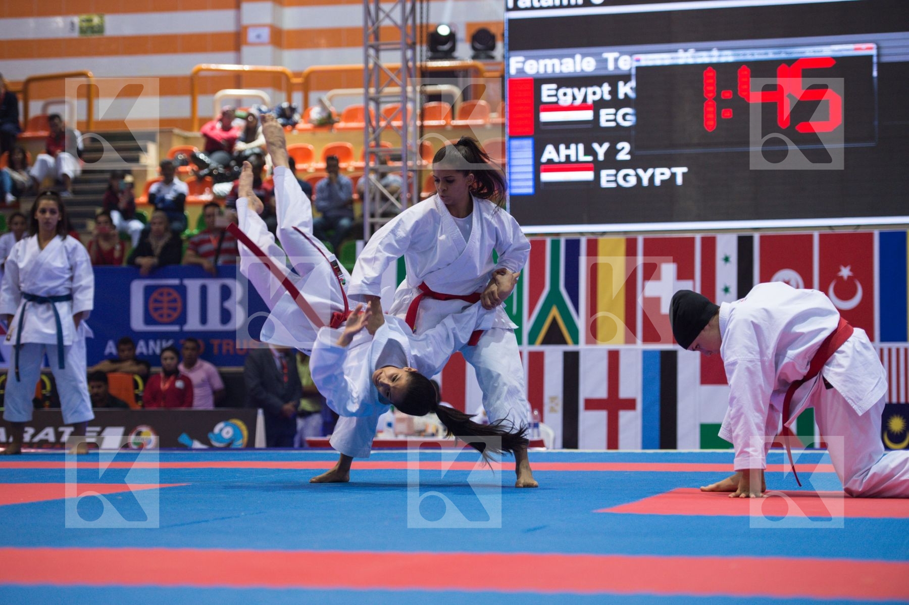 Egypt final kata team