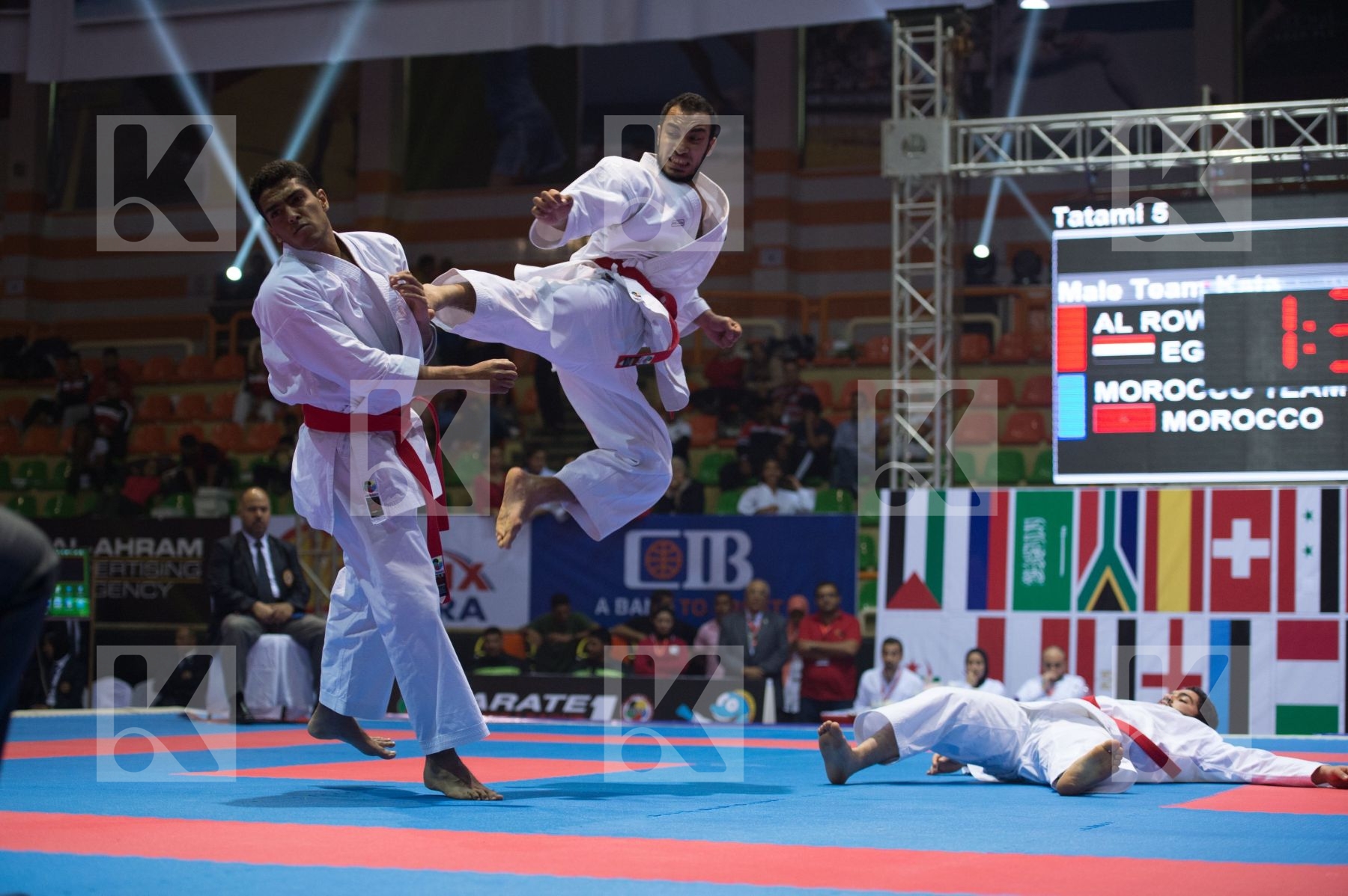 Egypt final kata team