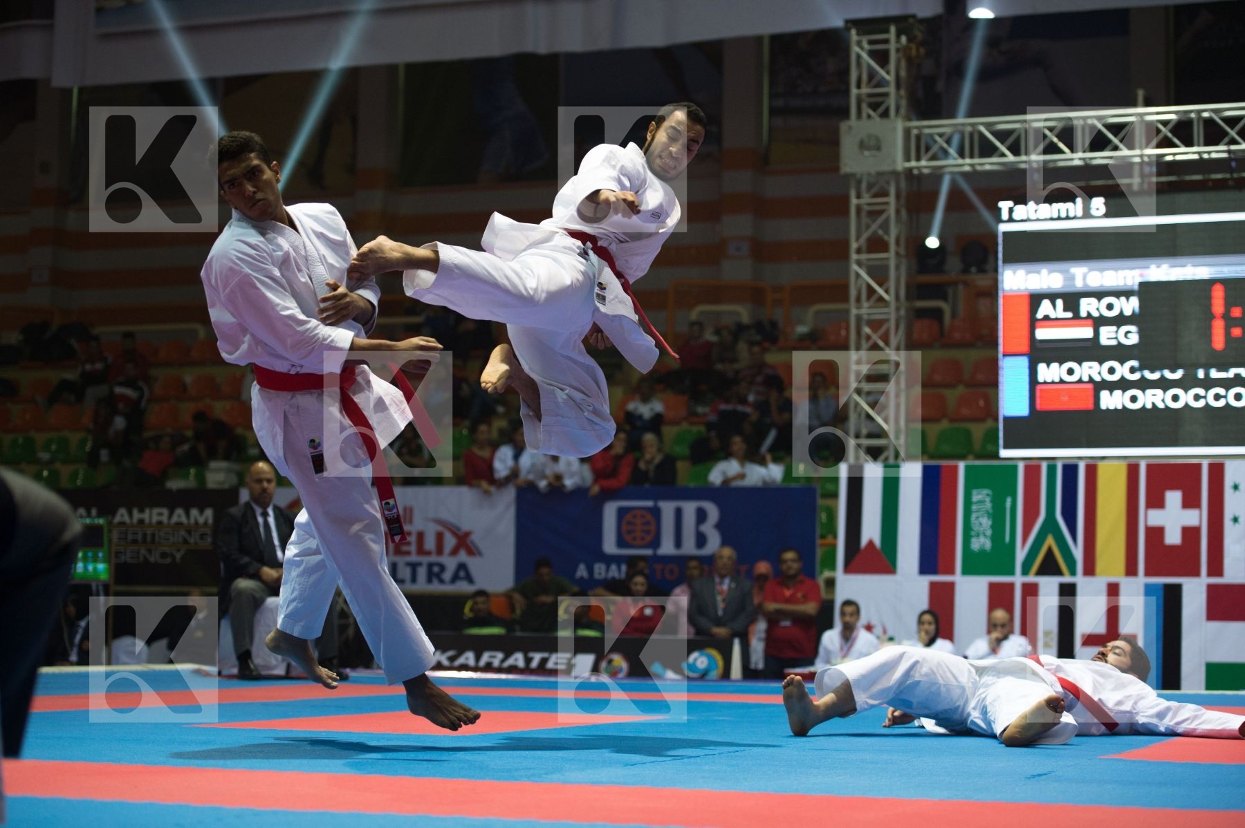 Egypt final kata team