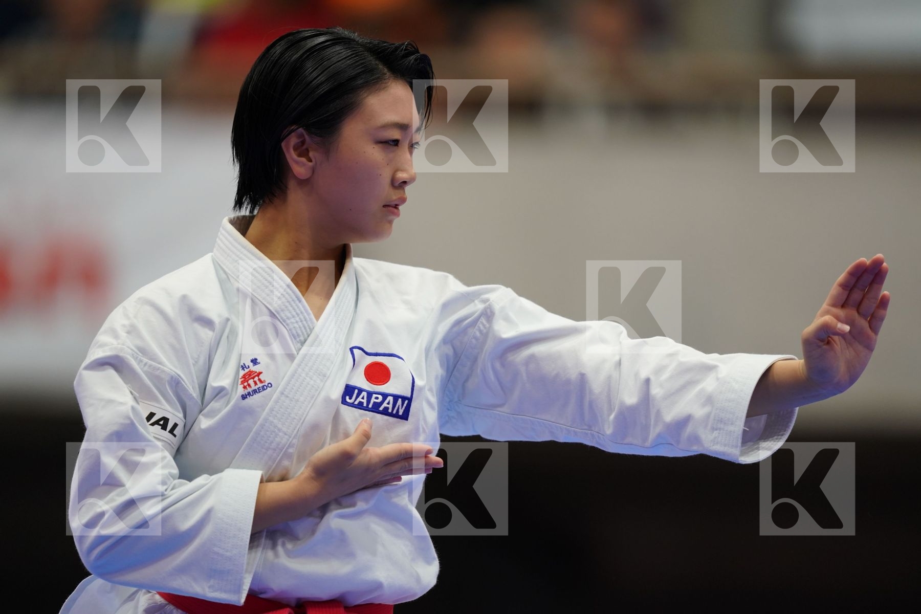 OHUCHI MIRISA (JAPAN) in Senior Female Kata - Bronze bout