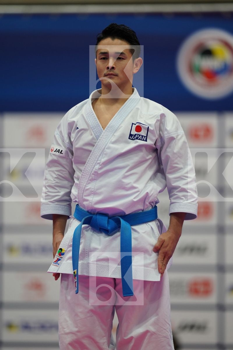 SHIMBABA ISSEI (JAPAN) in Senior Male Kata - Bronze bout