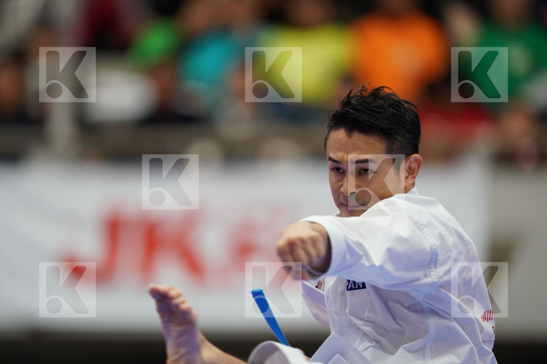 SHIMBABA ISSEI (JAPAN) in Senior Male Kata - Bronze bout