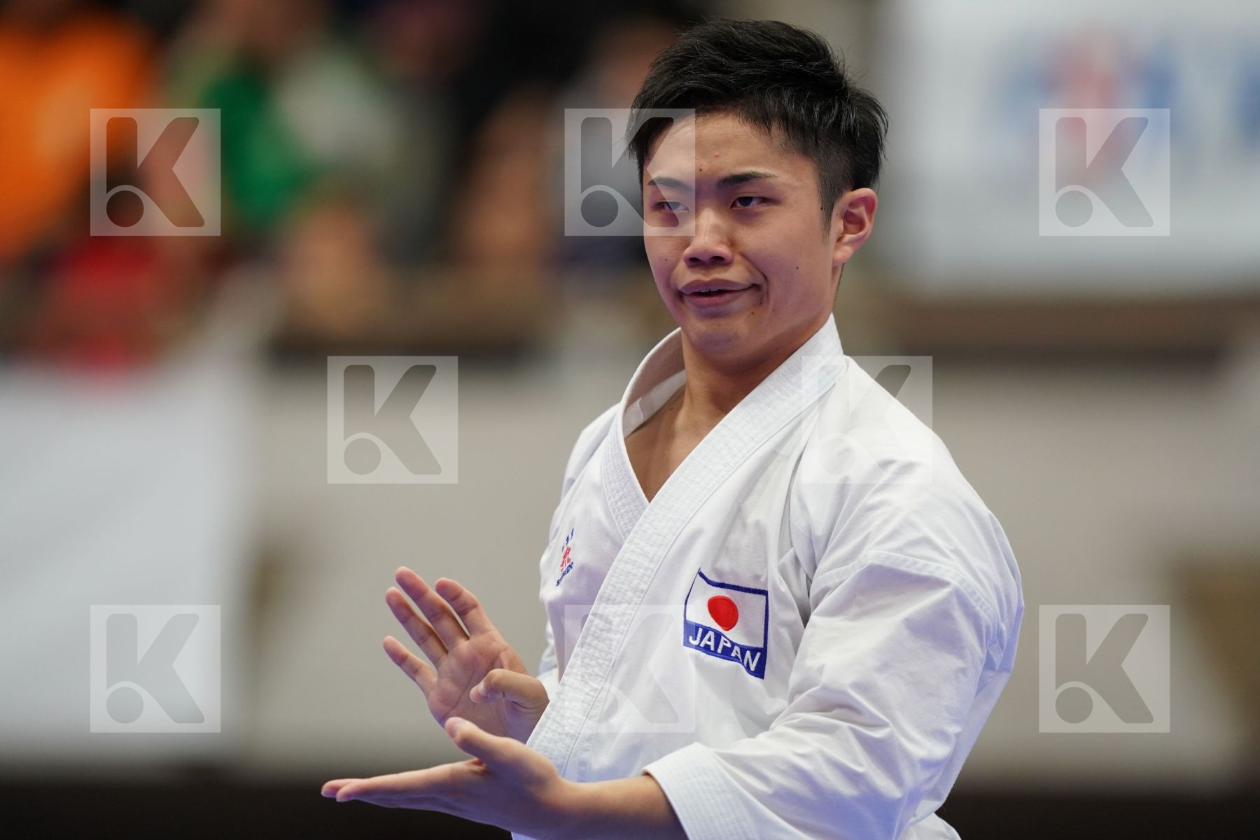 HORIBA YUHEI (JAPAN) in Senior Male Kata - Bronze bout