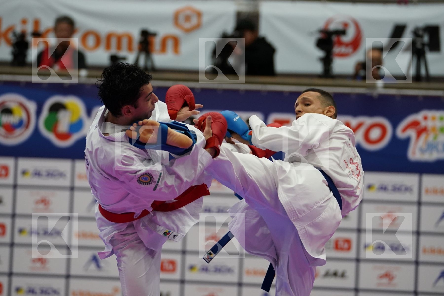 FIGUEIRA VINICIUS (BRAZIL) VS TADISSI YVES MARTIAL (HUNGARY) in Senior Kumite -67 Kg - Bronze bout
