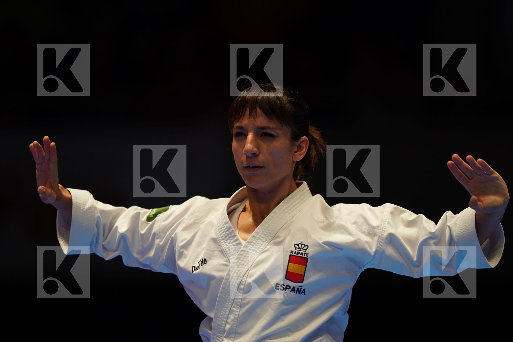 SANCHEZ JAIME SANDRA (SPAIN) in Senior Female Kata - Gold bout