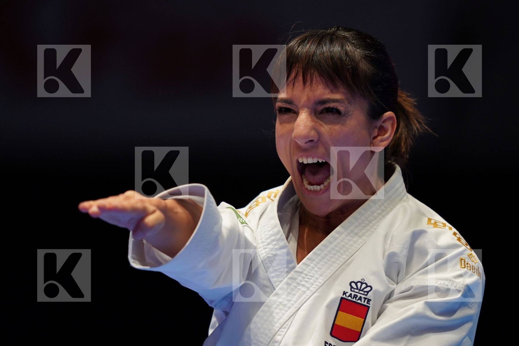 SANCHEZ JAIME SANDRA (SPAIN) in Senior Female Kata - Gold bout