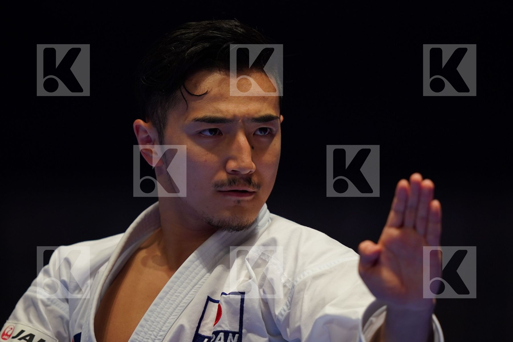 MOTO KAZAKHSTANUMASA (JAPAN) in Senior Male Kata - Gold bout