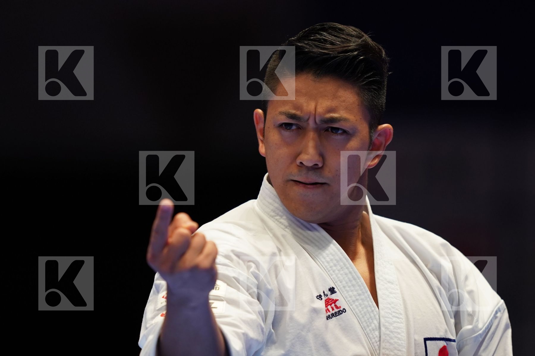 KIYUNA RYO (JAPAN) in Senior Male Kata - Gold bout