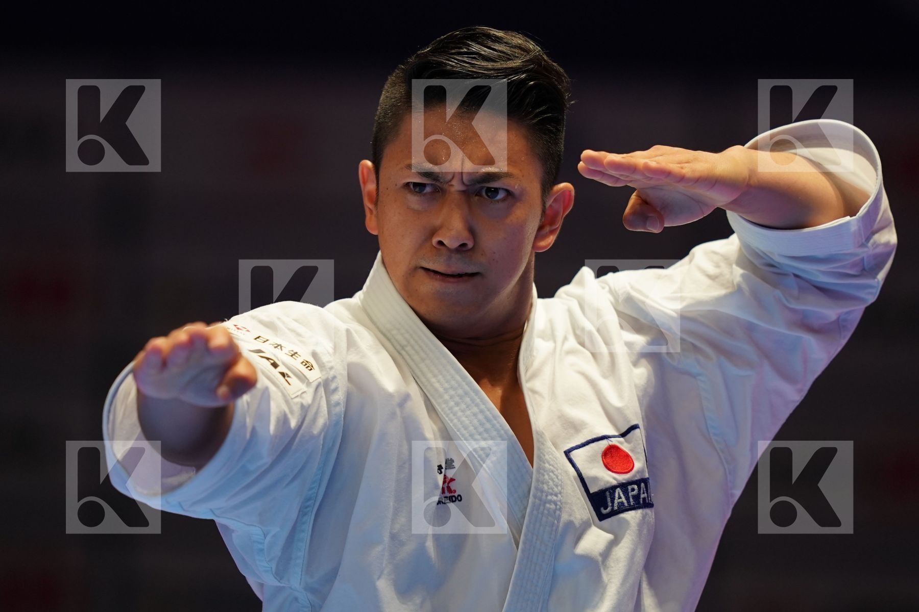 KIYUNA RYO (JAPAN) in Senior Male Kata - Gold bout