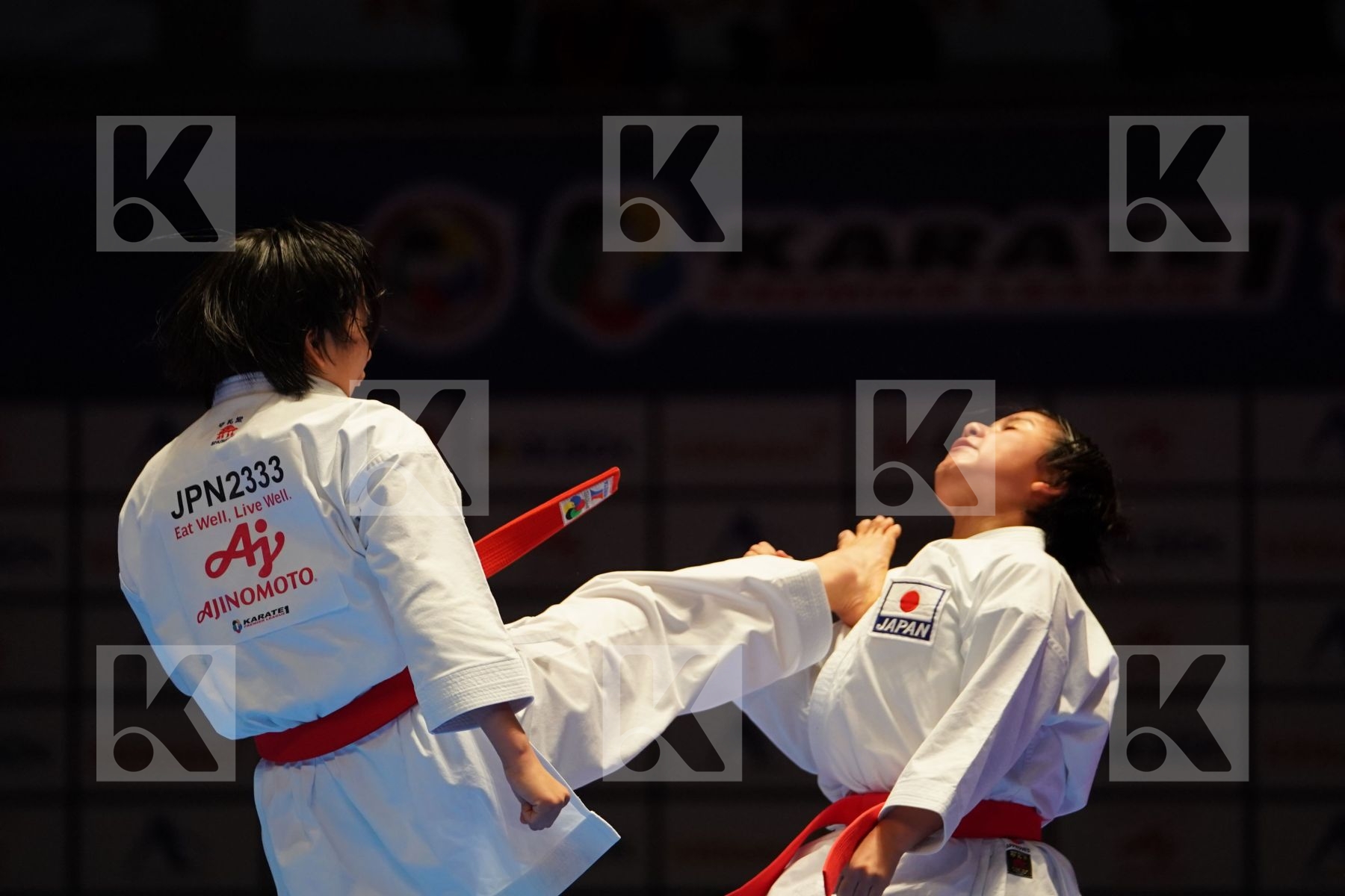 JAPAN (GIBO, KOKUBO, MINAMOTO) in Senior Team Female Kata - Gold bout