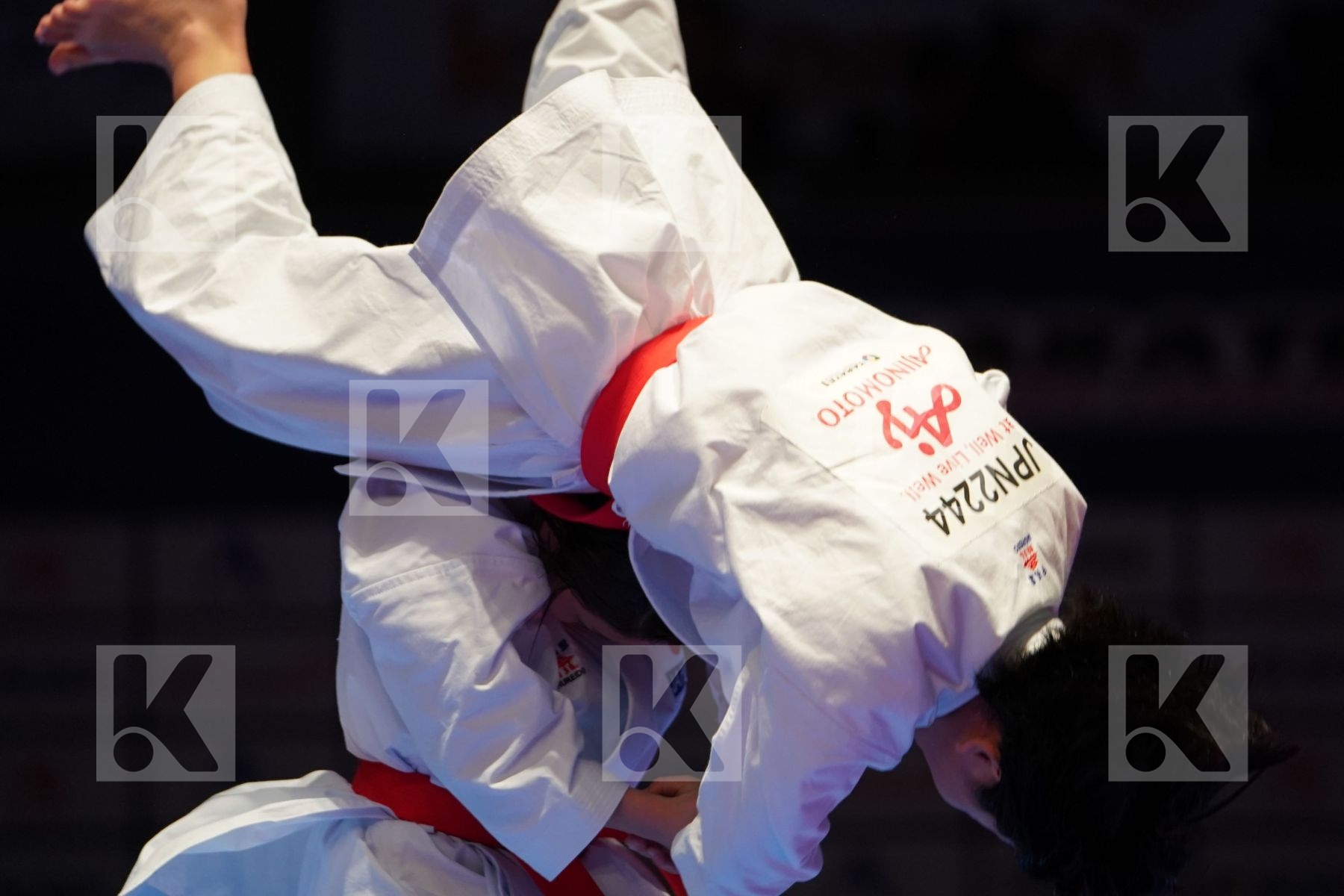 JAPAN (GIBO, KOKUBO, MINAMOTO) in Senior Team Female Kata - Gold bout