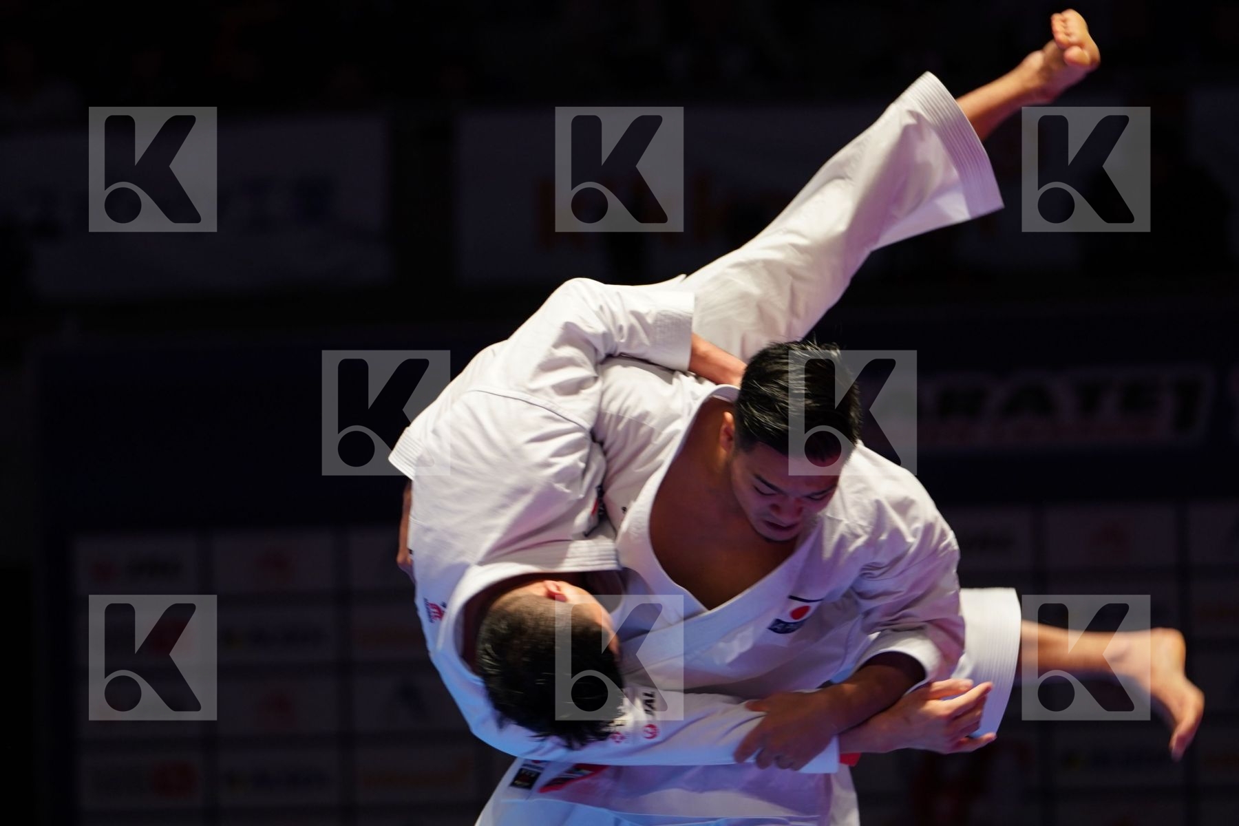 JAPAN (KINJO, KIYUNA, UEMURA) in Senior Team Male Kata - Gold bout