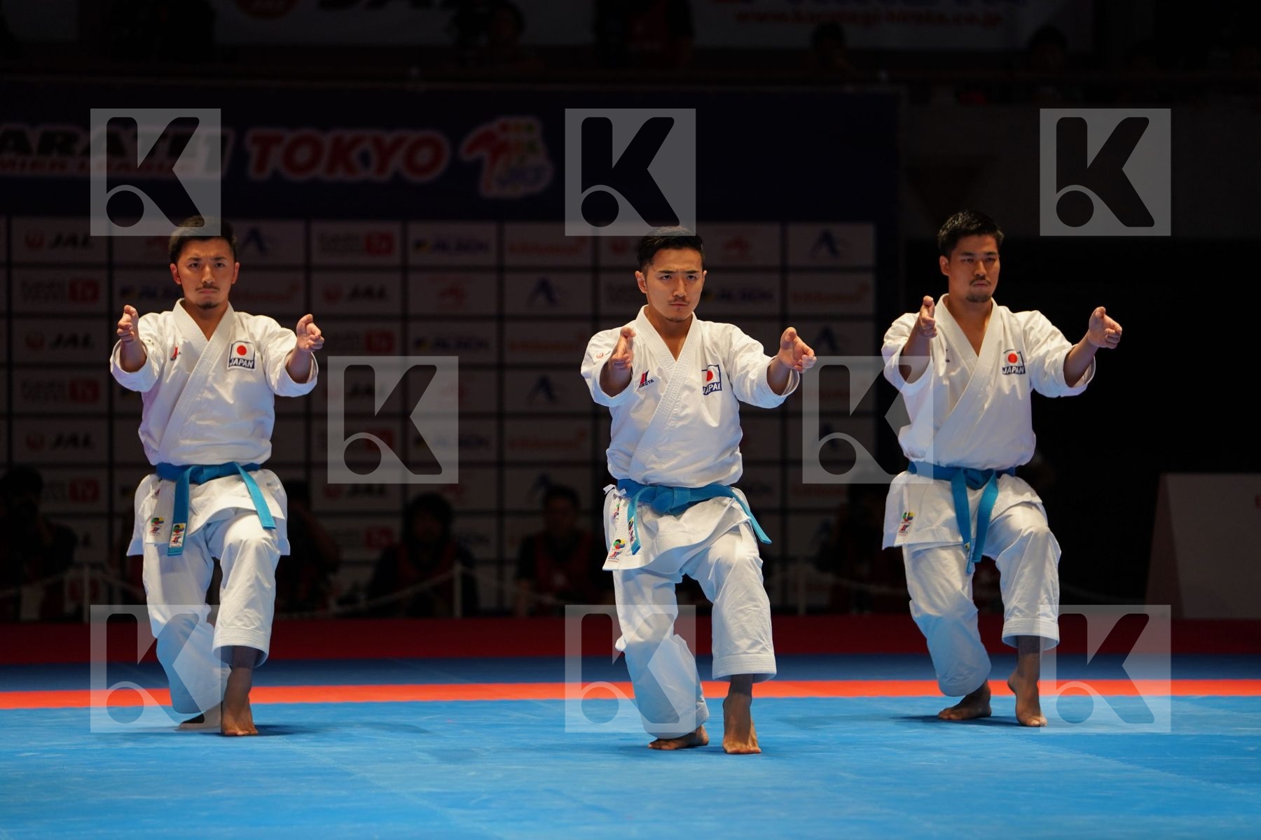 JAPAN (ARIMOTO, MOTO, MOTO) in Senior Team Male Kata - Gold bout