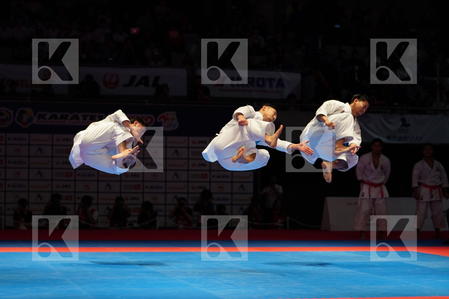 JAPAN (ARIMOTO, MOTO, MOTO) in Senior Team Male Kata - Gold bout