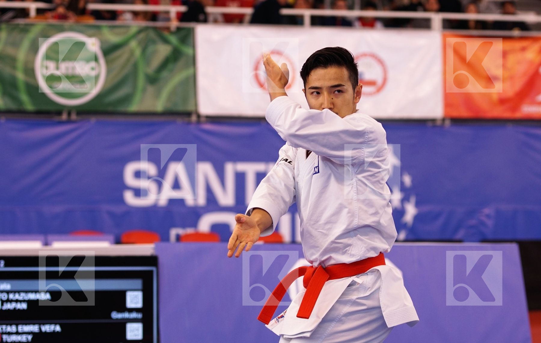 MOTO KAZUMASA (JAPAN) in Senior Male Kata - Gold bout