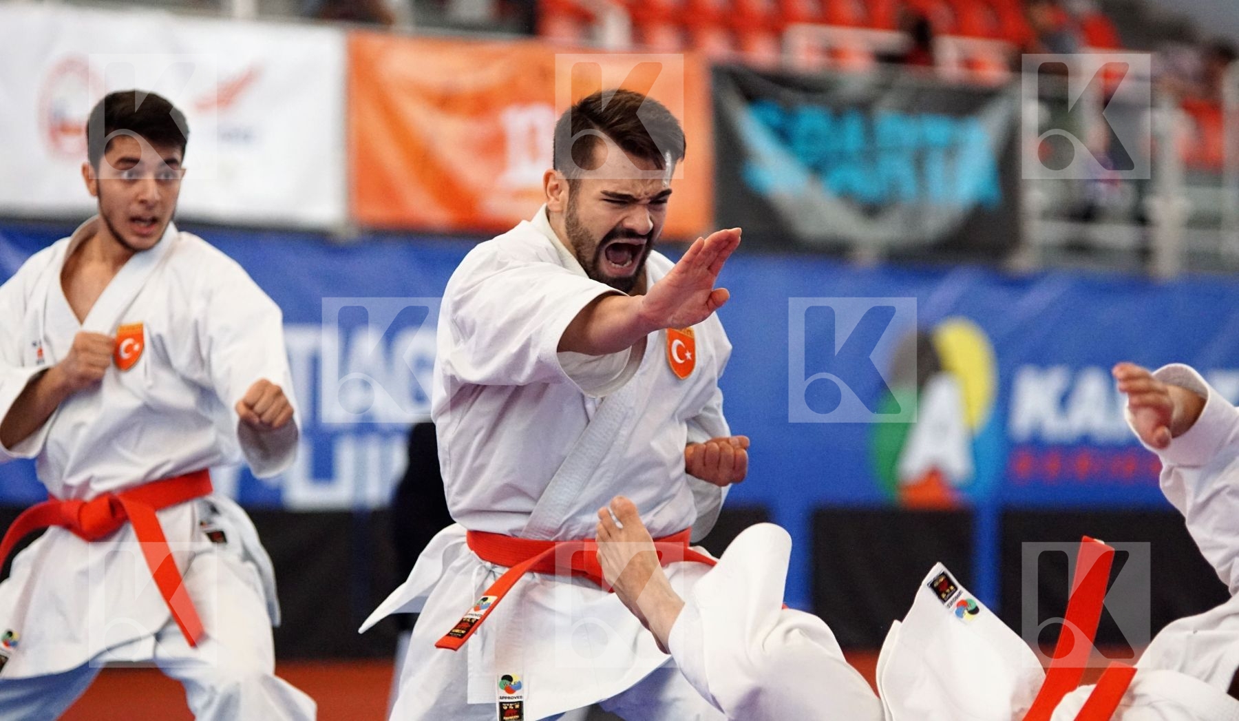 TURKEY in Senior Team Male Kata - Gold bout