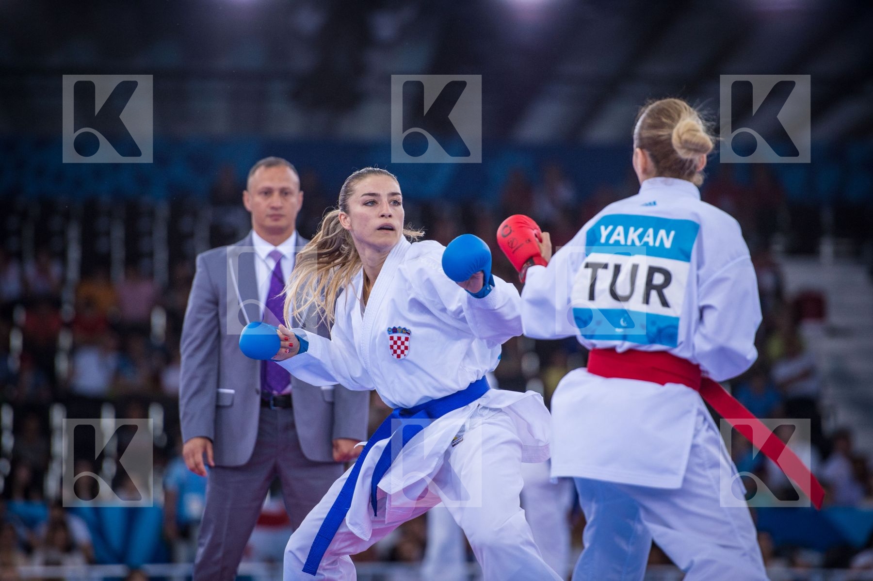 -55 kg Croatia day1 Kovacevic Jelena kumite qualification Turkey