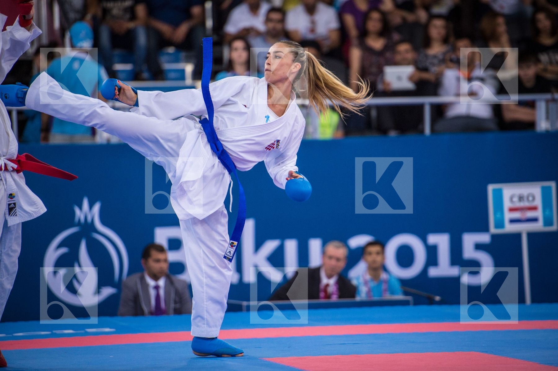 -55 kg Croatia finals France Kovacevic Jelena kumite Thouy Emili