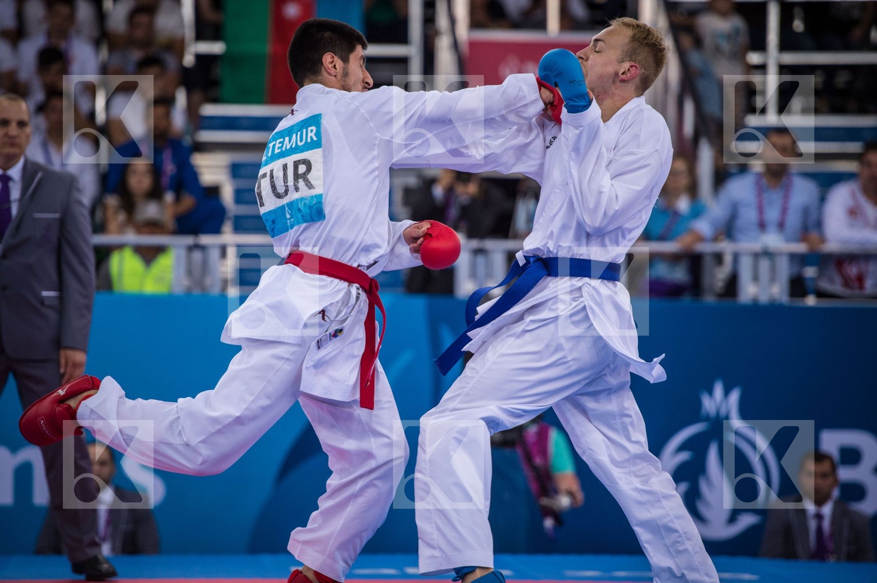-75 kg Bitsch Noah bronze Eltemur Erman finals Germany kumite Tu