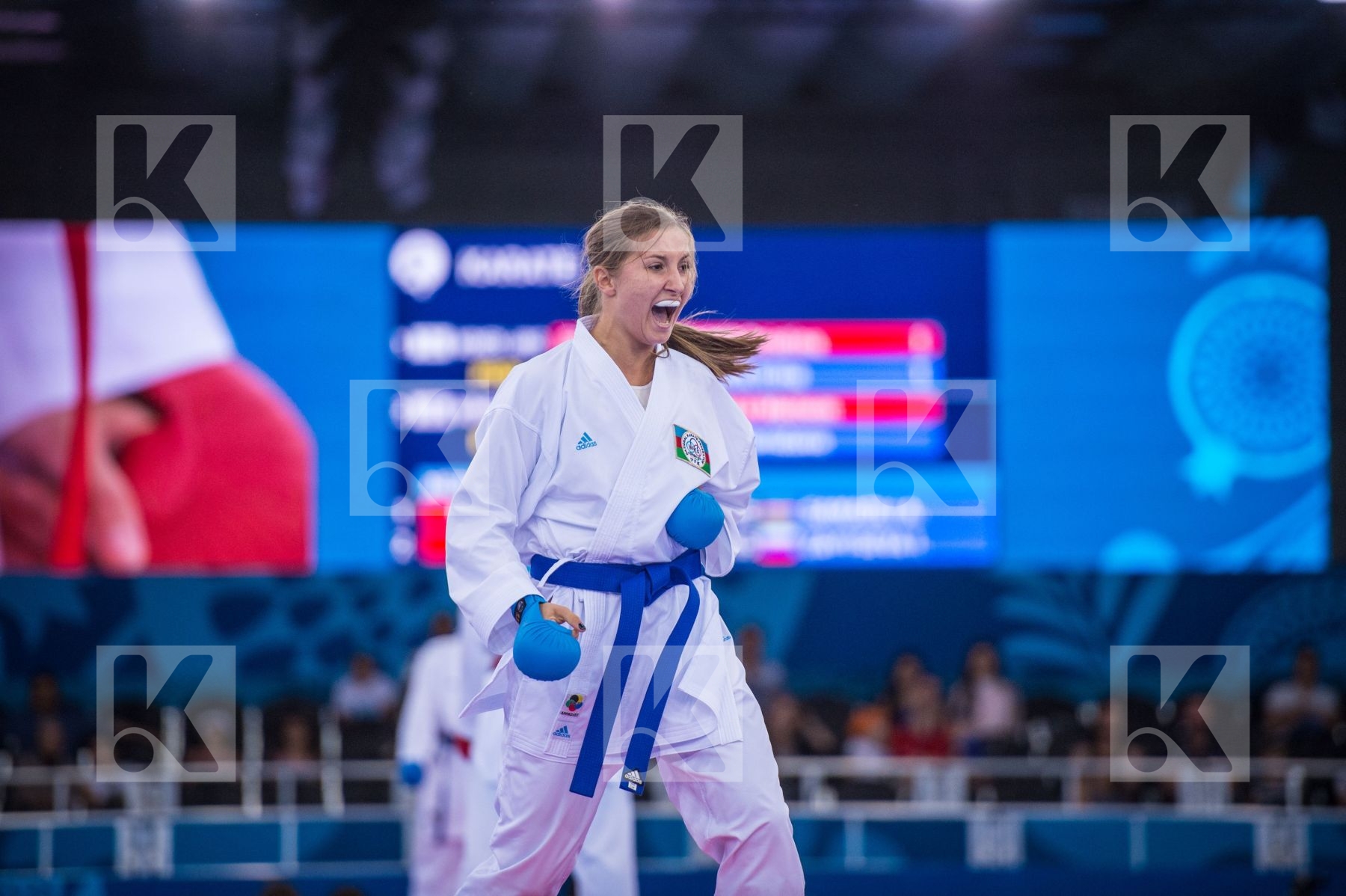 -68 kg Azerbaijan day2 kumite qualification Spain Vizcaino Gonza