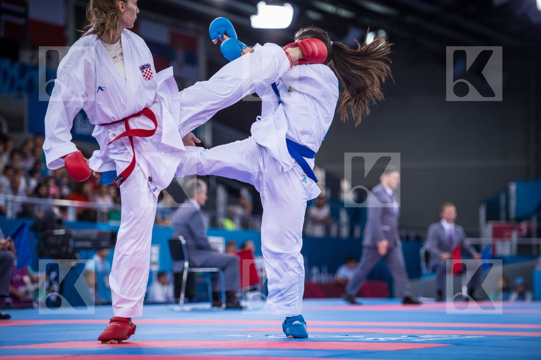 +68 kg Azerbaijan Croatia day2 kumite Martinovic Masa qualificat