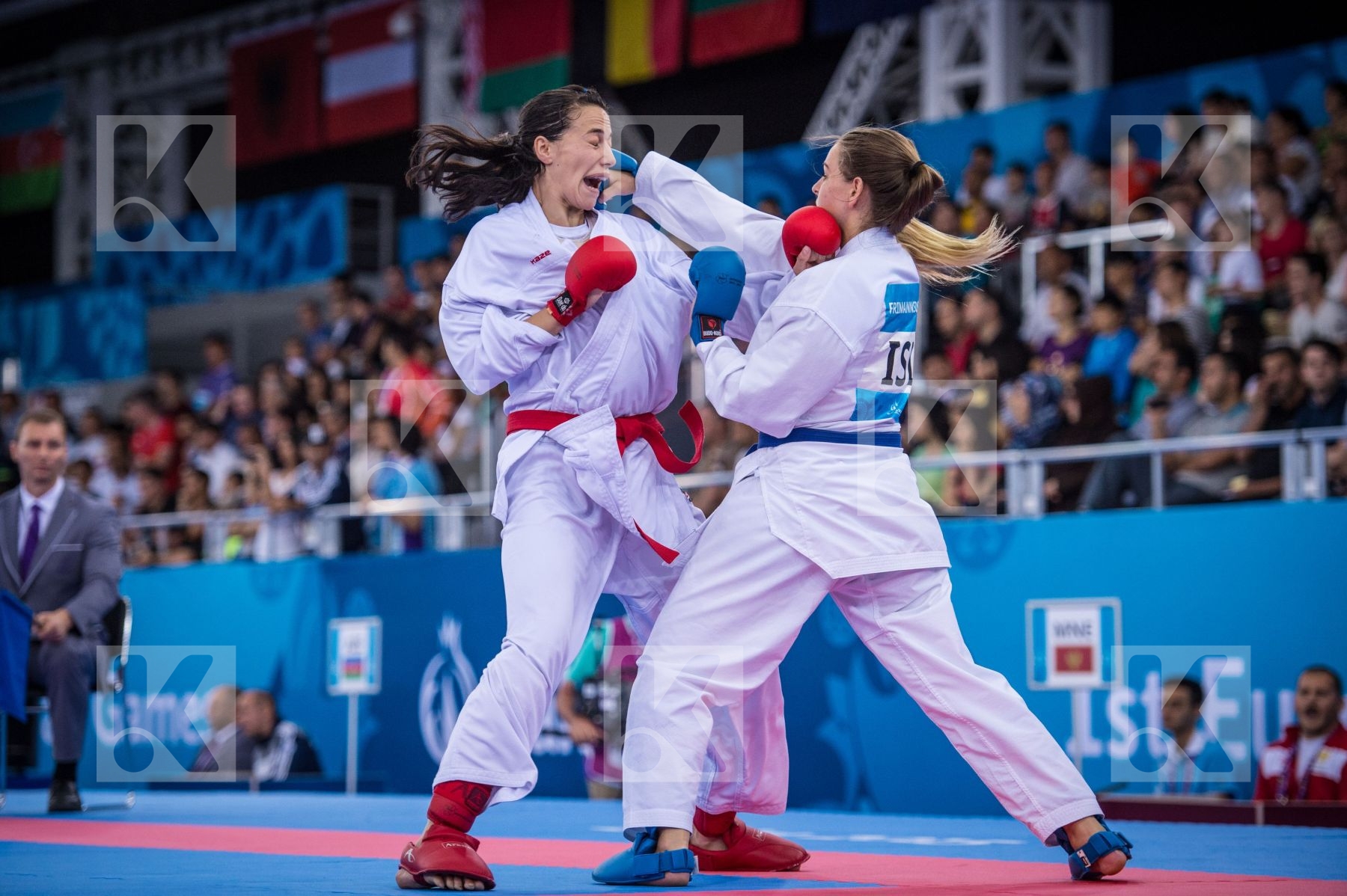 -68 kg day2 Frimannsdottir Telma Rut Island kumite Montenegro qu