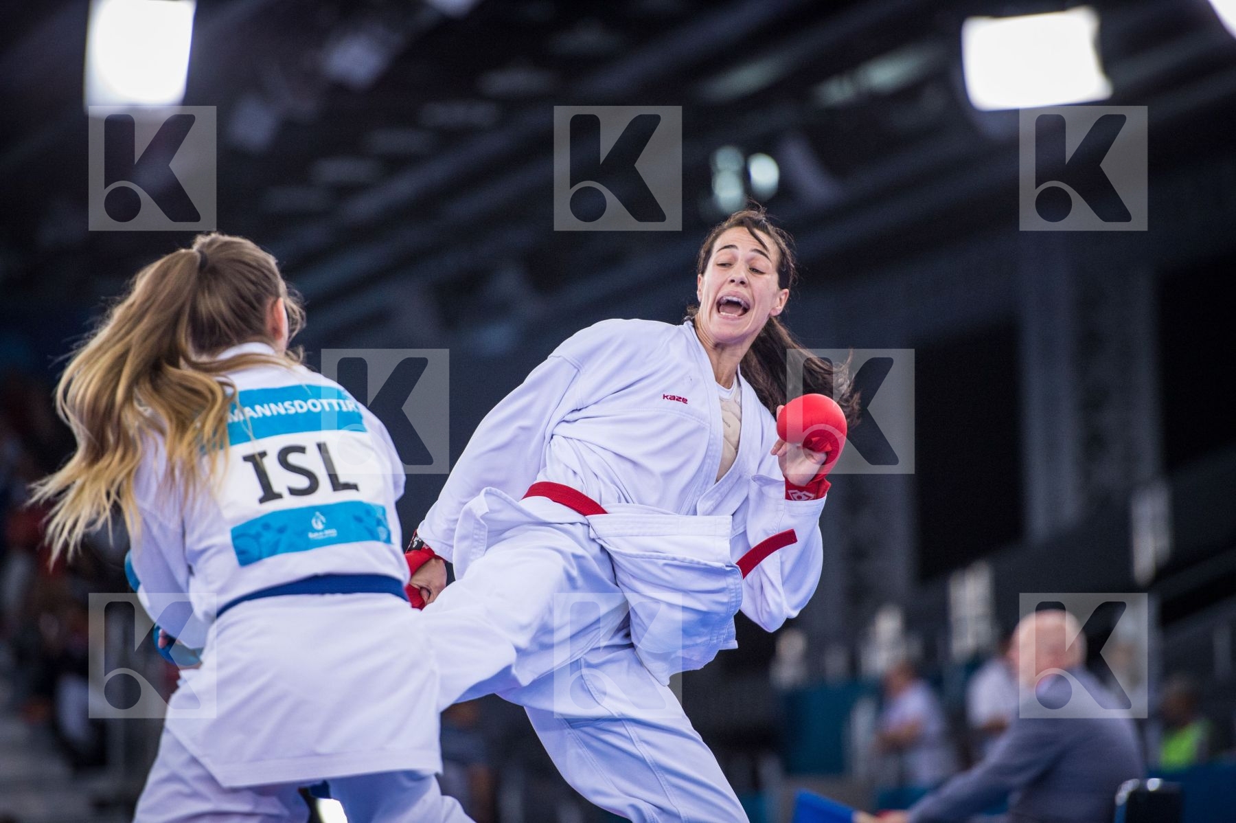 -68 kg day2 Frimannsdottir Telma Rut Island kumite Montenegro qu