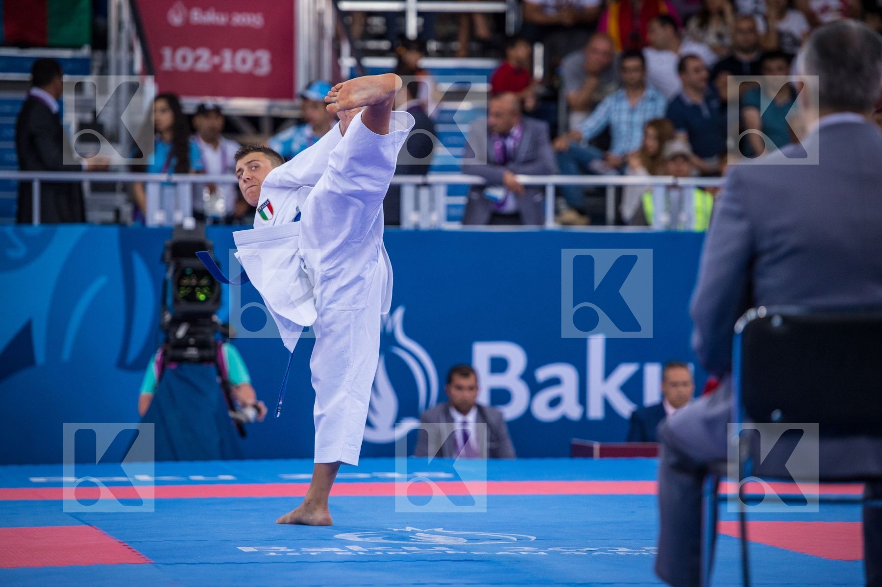 Busato Mattia finals Italy Kata