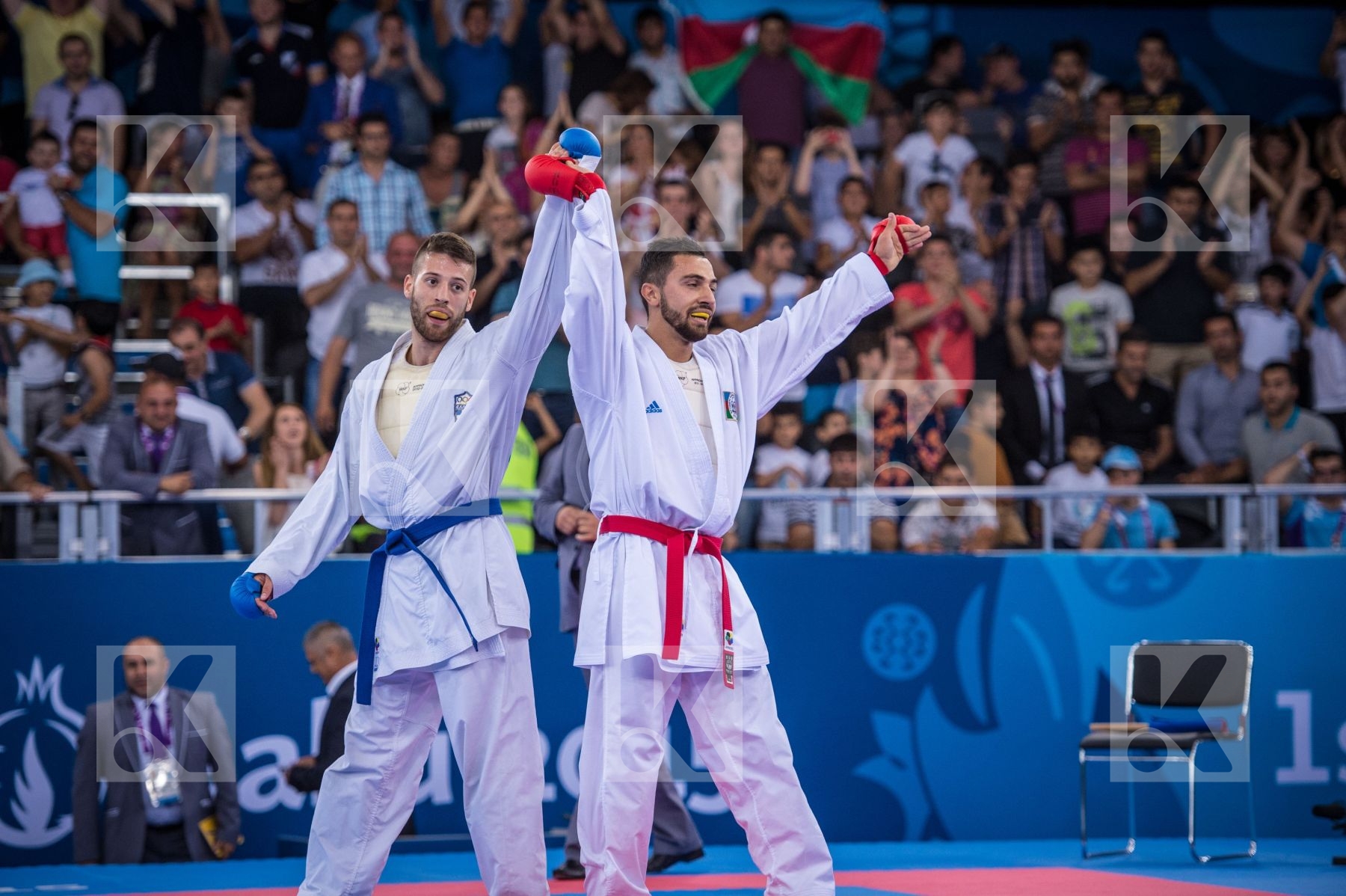 -84 kg Azerbaijan finals Greece kumite Mamayev Aykhan Tzanos Geo