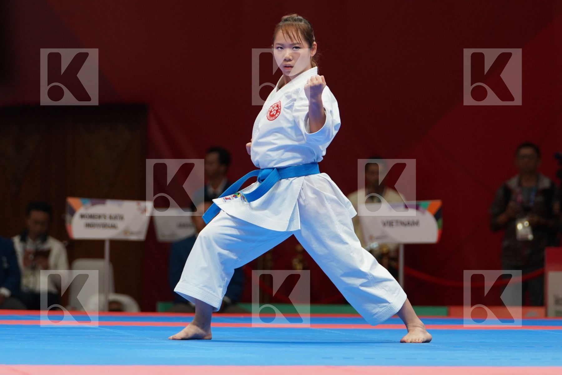 MO SHEUNG GRACE LAU (HONG KONG) in Senior Female Kata - Qualification