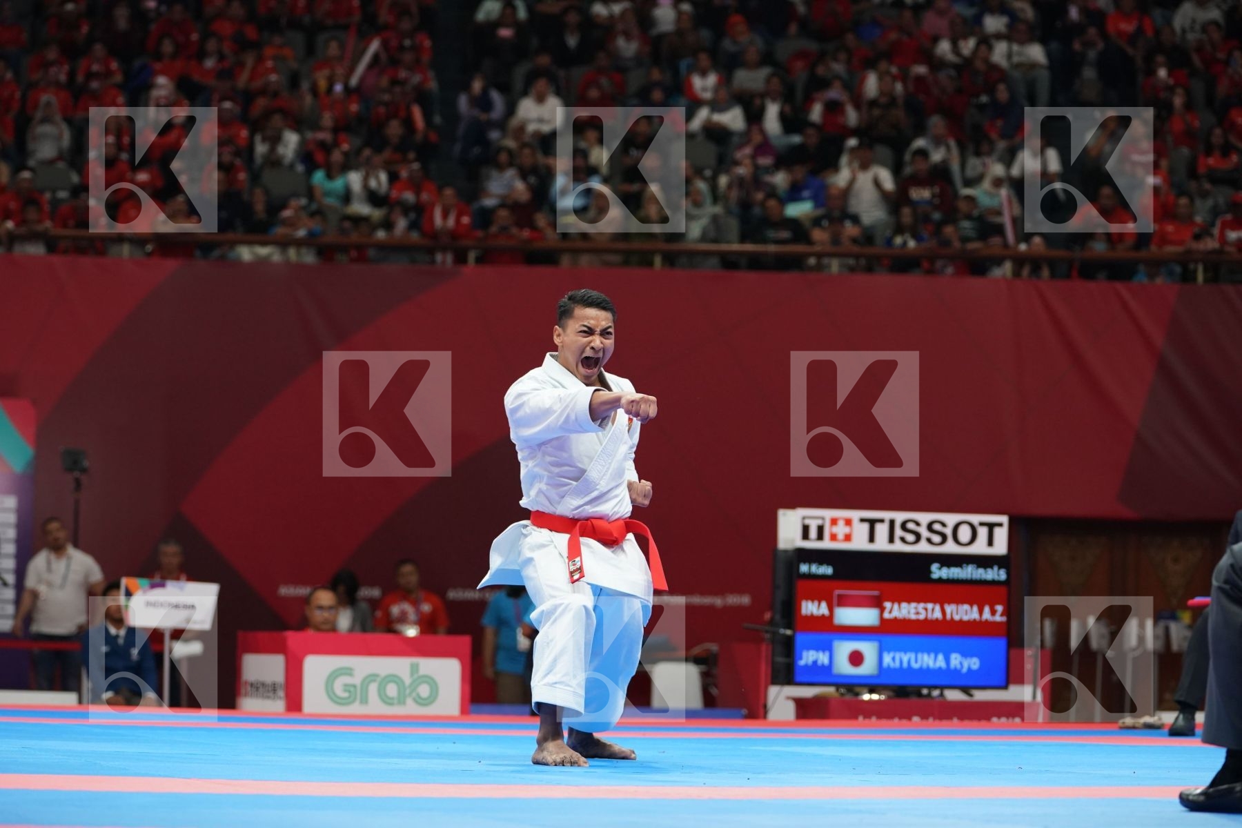AHMAD ZIGI ZARESTA YUDA (INDONESIA) in Senior Male Kata - Qualification