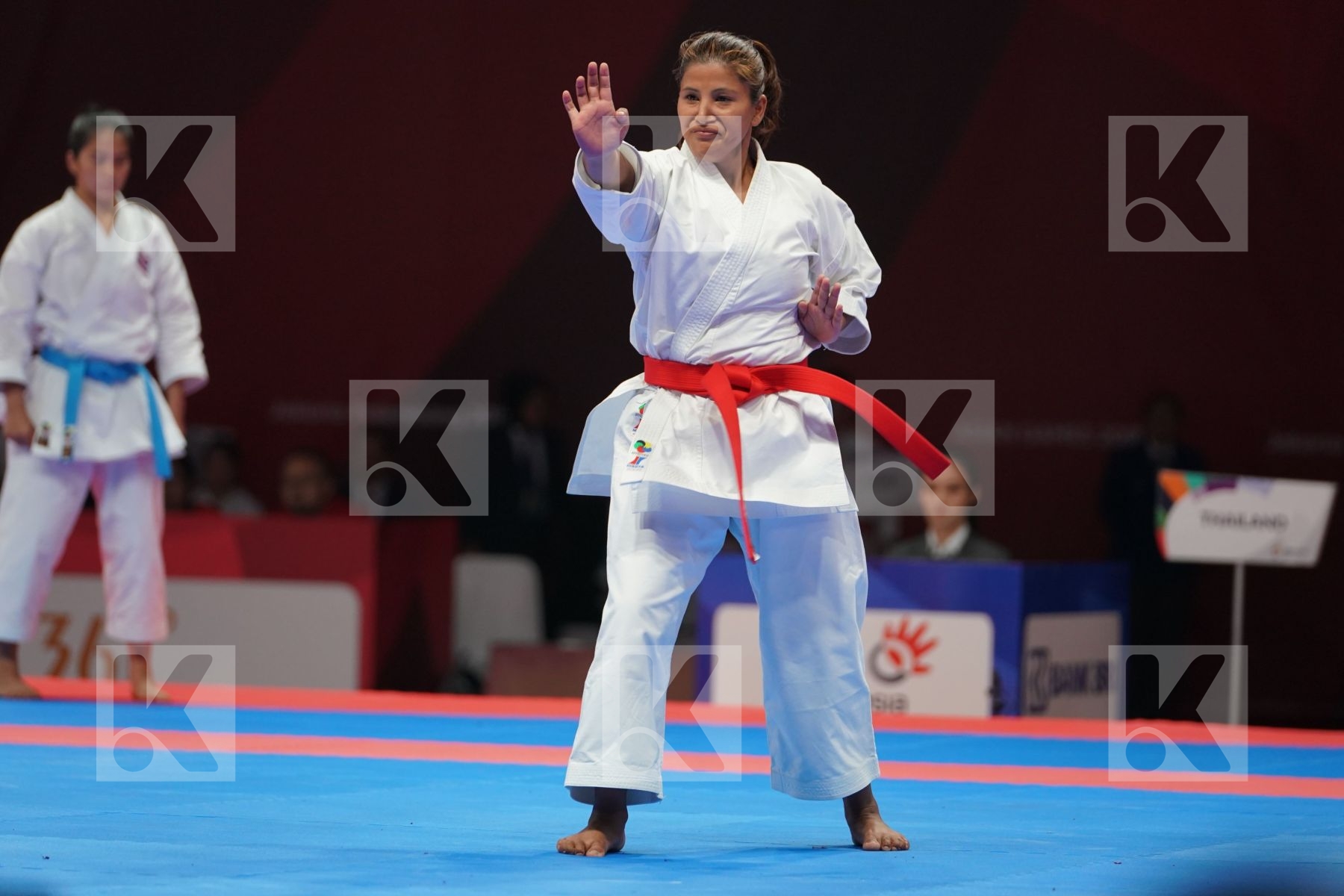 CHANCHALA DANUWAR (NEPAL) in Senior Female Kata - Qualification