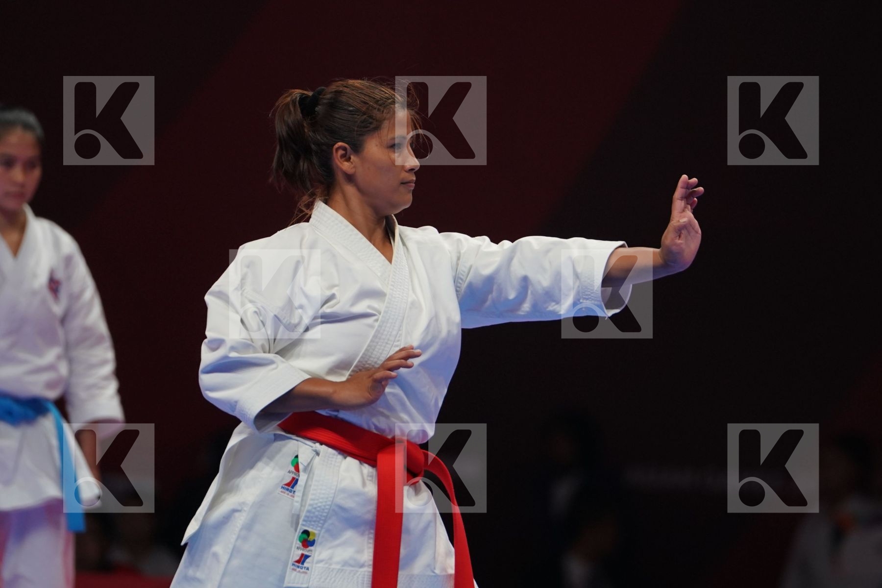 CHANCHALA DANUWAR (NEPAL) in Senior Female Kata - Qualification