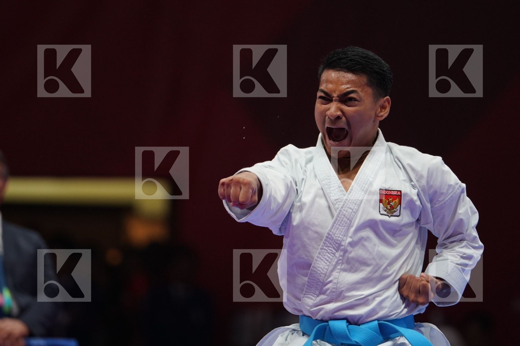 AHMAD ZIGI ZARESTA YUDA (INDONESIA) in Senior Male Kata - Qualification