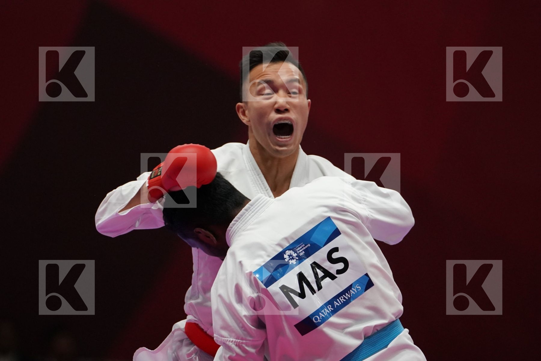 CHUN HO LEE (HONG KONG) vs PREM KUMAR SELVAM (MALAYSIA) in Senior Kumite -60 Kg - Bronze bout