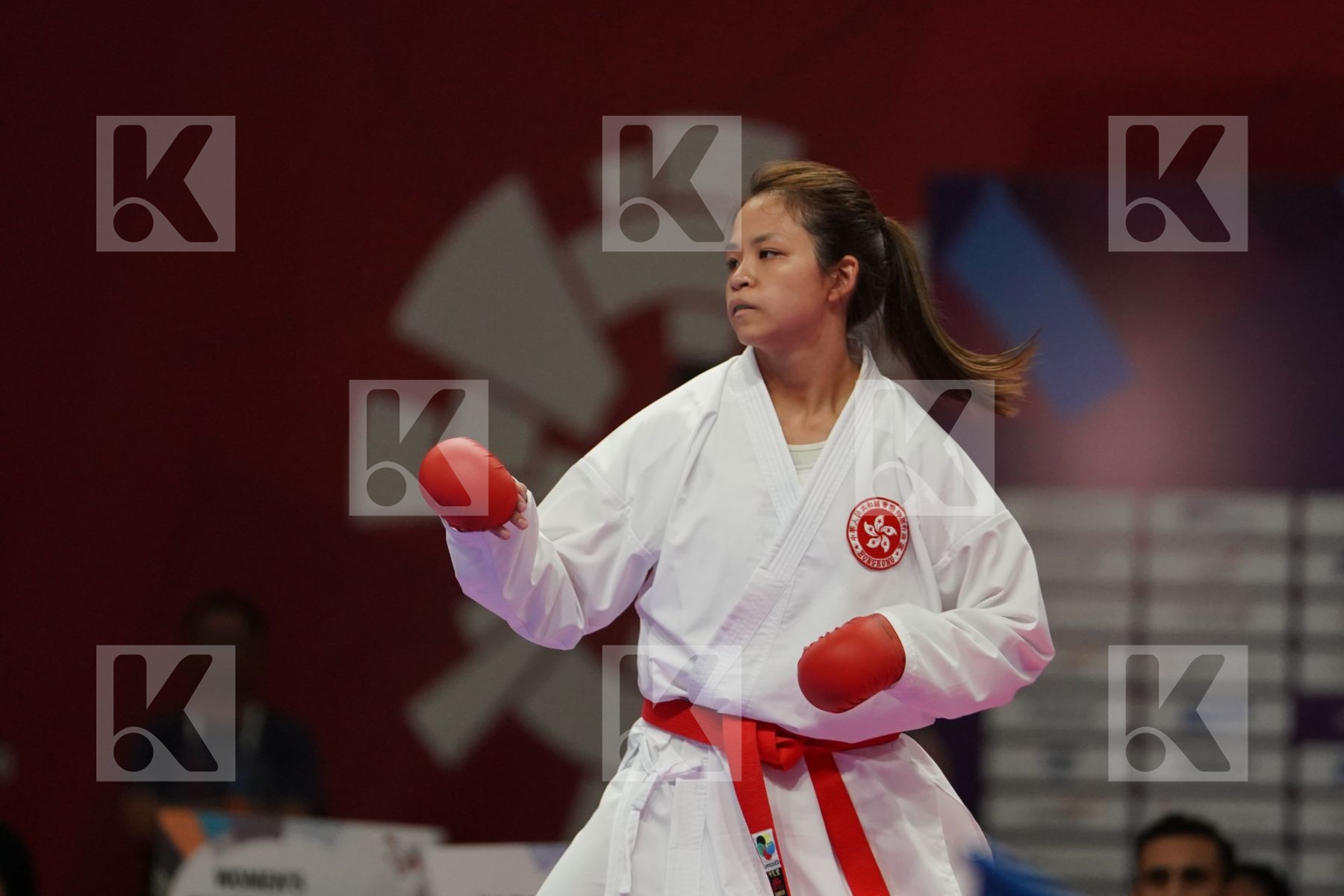 WAN YU CHOI (HONG KONG) vs MADINA UTELBAYEVA (KAZAKHSTAN) in Senior Kumite Ð 61 Kg - Bronze