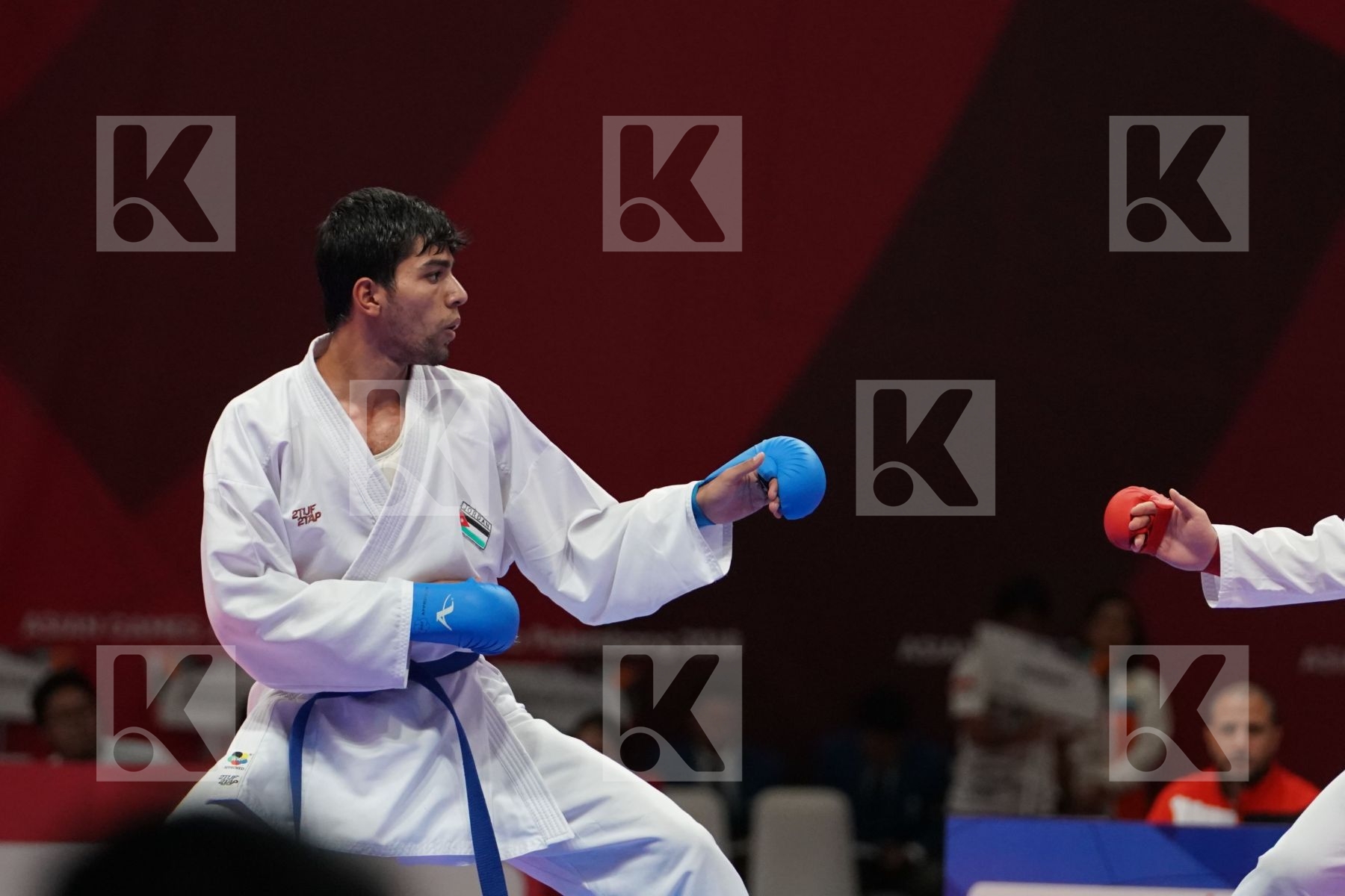 ABDEL RAHMAN ALMASATFA (JORDAN) in Senior Kumite -67 Kg - Qualification