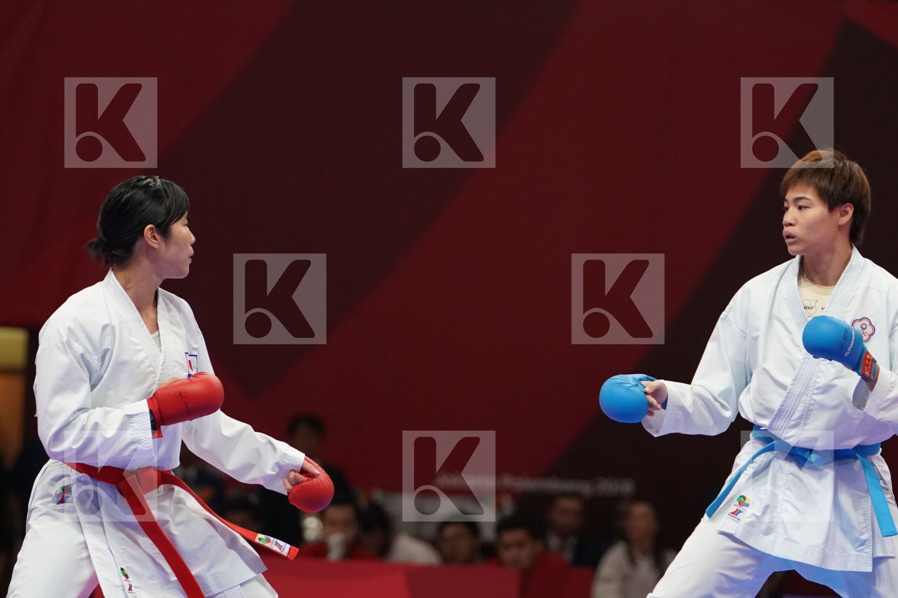 KAYO SOMEYA (JAPAN) vs JOU CHAO (CHINESE TAIPEI) in Senior Kumite Ð 68 Kg - bronze