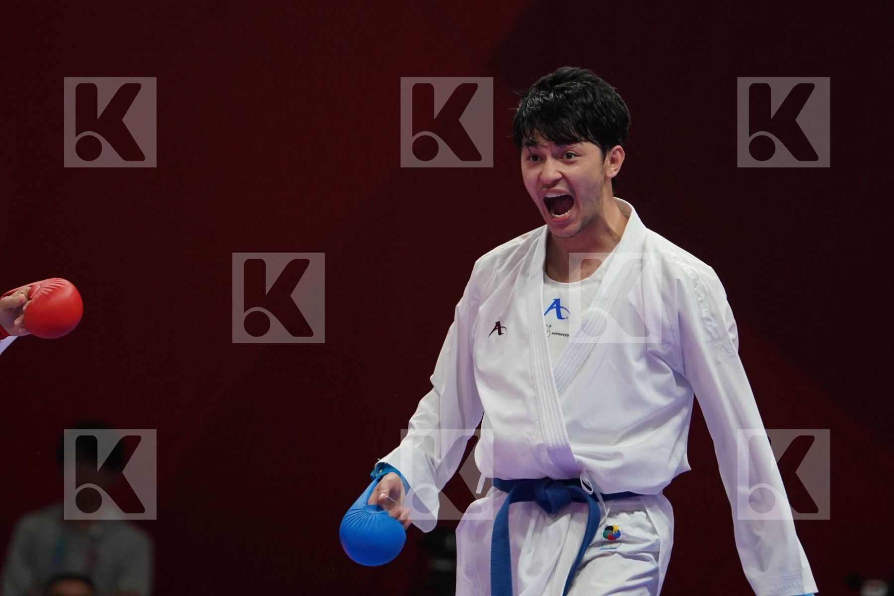 SAADI GHULAM ABBAS (PAKISTAN) vs RAEF ADEL ALTURKISTANI (SAUDI ARABIA) in Senior Kumite Ð 75 Kg - Qualification