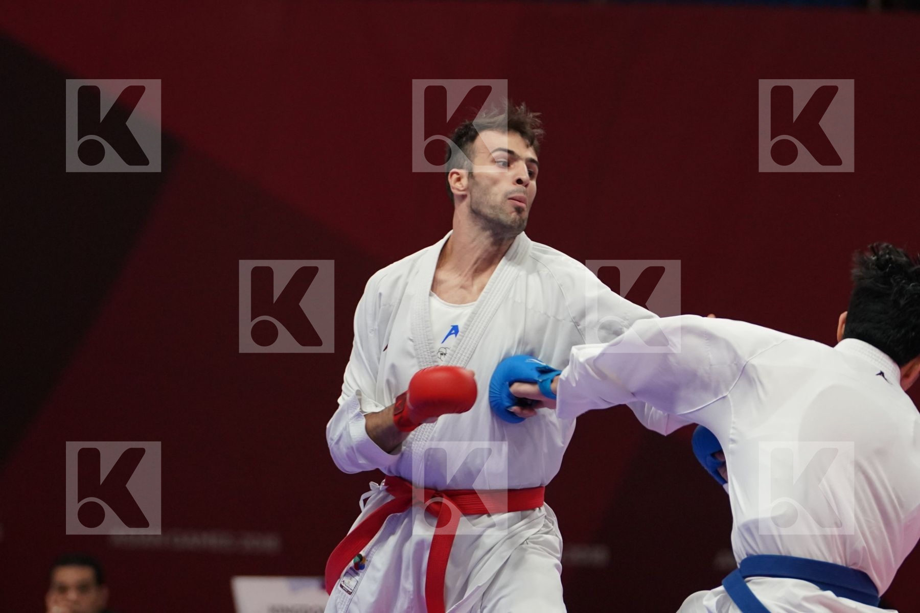 BAHMAN ASGARI GHONCHEH (ISLAMIC REPUBLIC OF IRAN) vs RAEF ADEL ALTURKISTANI (SAUDI ARABIA) in Senior Kumite Ð 75 Kg - final