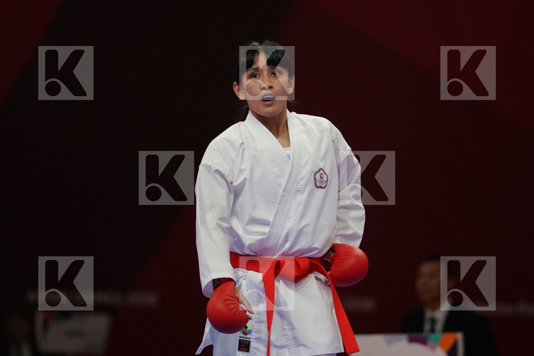 SHIAUSHUANG GU (CHINESE TAIPEI) vs ANU ADHIKARI (NEPAL) in Senior Kumite -50 Kg - Qualification