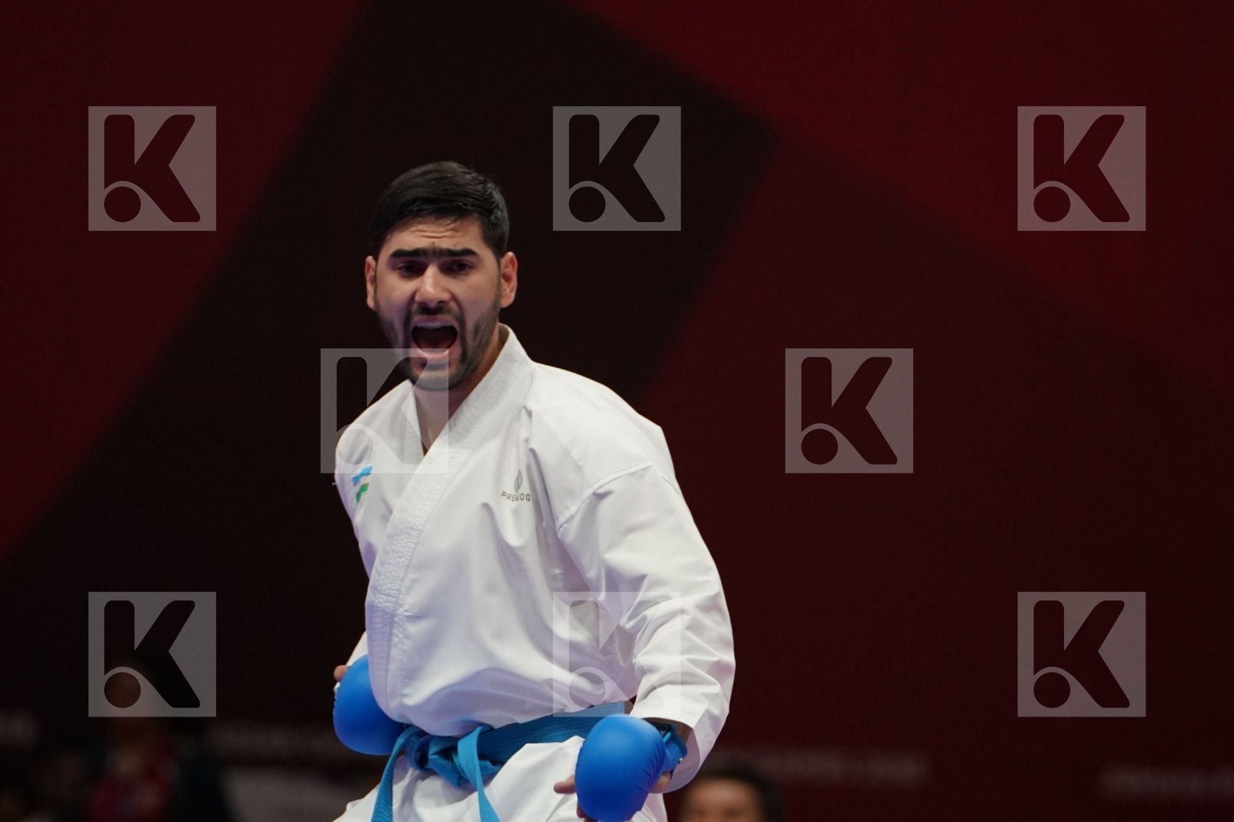 CHUNWEI WU (CHINESE TAIPEI) Vs SHAKHBOZ AKHATOV (UZBEKISTAN) in Senior Kumite Ð 84 Kg - Bronze